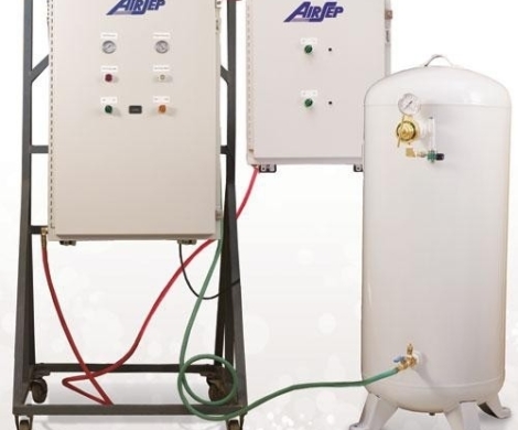 Кислородная генераторная система AS074 Centrox MZ-30 в комплекте с панелью управления на стойке и накопительным баком