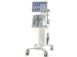 Медицинский аппарат ИВЛ Draeger Evita Infinity V500 на мобильной колесной стойке с сенсорным экраном