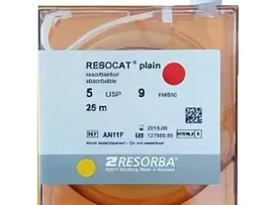 Кетгут RESOCAT — упаковка натуральной рассасывающейся нити