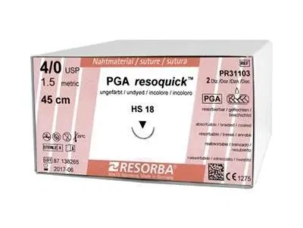 ПГА-РЕЗОКВИК — упаковка быстрорассасывающейся нити PGA resoquick